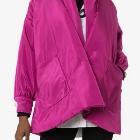 Gucci Fuchsia Satin Women's Jacket - Picture 9 of 12